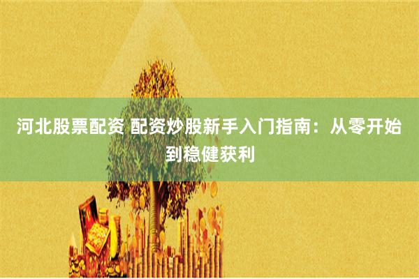 河北股票配资 配资炒股新手入门指南：从零开始到稳健获利